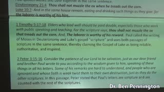 Dr. Ben Pennington - Evidence for the Reliability of Scripture