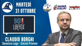 🔴 48ª Puntata della rubrica Scuola di Magia di Claudio Borghi su Radio Libertà (31/10/2023).