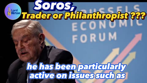 George Soros, Trader or Philanthopist ???