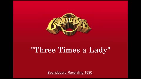 Commodores - Three Times a Lady (Live in Tokyo, Japan 1980) Soundboard