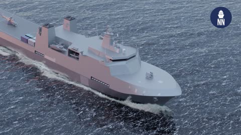 HHI Unveils HDL-13000 Design For Royal Malaysian Navy MRSS