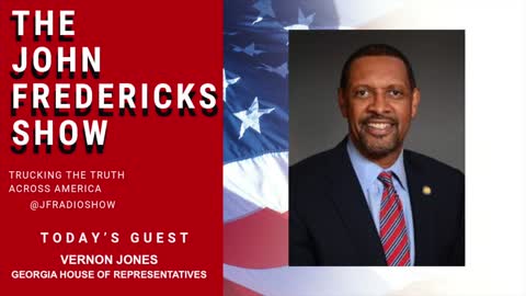 Vernon Jones Announces his Candidacy for Congress GA-10; Caller Chris Blasts Perdue