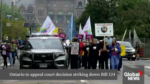 Bill 124: Ontario court strikes down law as unconstitutional