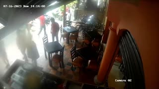 Ladrón agrede a hombre por resistirse a un hurto, en Bucaramanga