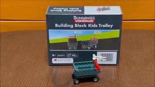 Bunnings Warehouse Building Block Kids Trolley
