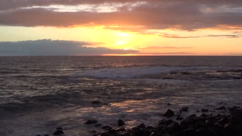 Kailua-Kona, HI — Pahoehoe Beach Park - Sunset