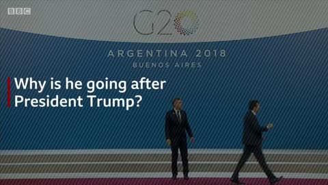 G20: Trump leaves Argentine leader in the lurch - BBC News