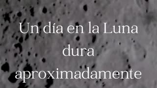 Cuanto dura un día en la Luna #shorts #español #vídeoscortos