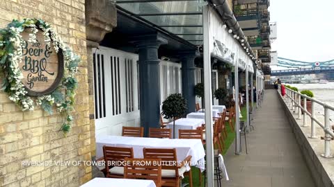 Butlers Wharf Chop House by Tower Bridge