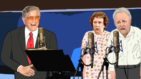 Tony Bennett Duets - Archie & Edith Bunker - Blurred Lines