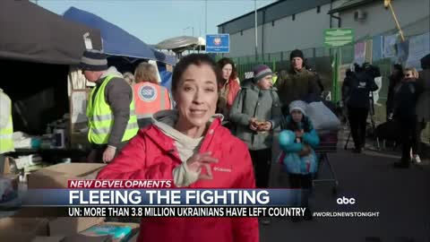 Nearly 4 million Ukrainians now refugees