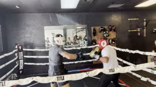 Sparring session