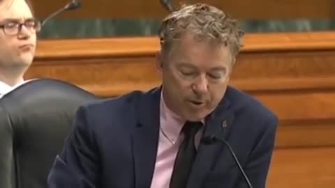 "YOU SHOULD BE IN JAIL, YOU CREATED THE VIRUS" Rand Paul UNLEASHES on Dr Fauci in Congress