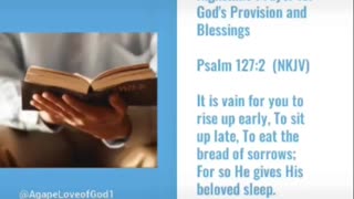 Abundant Rest: A Nighttime Prayer for God's Provision and Blessings #Shorts