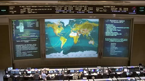 Expedition 69 - Progress 84 Cargo Ship Docks to International Space Station May 24, 2023