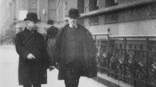 Dick Croker Leaving Tammany Hall (1900 Original Black & White Film)