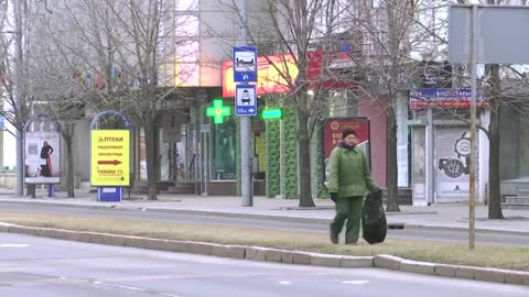 Donetsk residents learn about Russian invasion