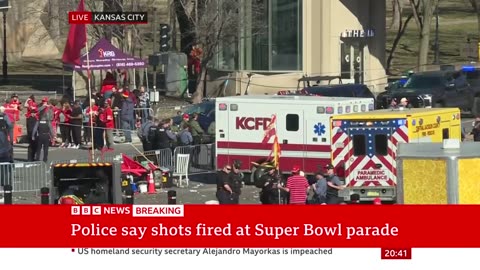 Shooting near Super Bowl victory paradeinjures several people, US police say | BBC News
