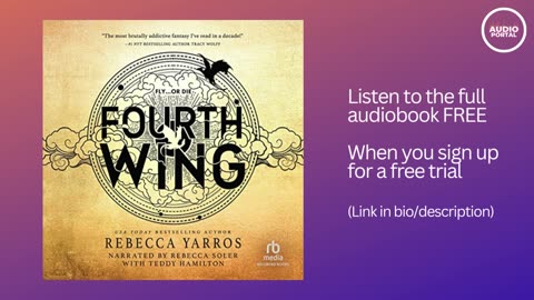 Fourth Wing, Book 1 Audiobook Summary Rebecca Yarros