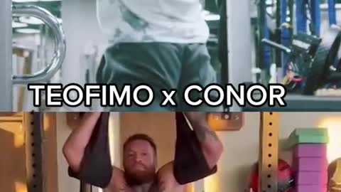 These two #training together would be epic 💪 #TeofimoLopez #ConorMcGregor #mma