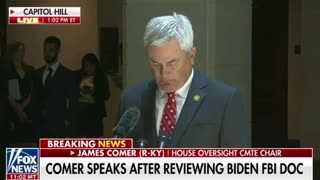 James Comer: House Oversight Committee to hold FBI contempt of Congress hearings this Thursday