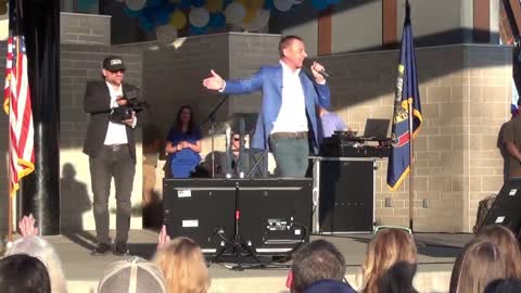 Stew Peters Speaks at the True the Vote Rally in Meridian Idaho