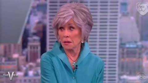 Jane Fonda talks about Murdering Pro-Life politicians to The View
