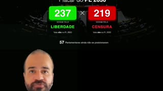 Placar ainda apertado contra a pl da censura