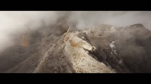 Outdoor aerial photography, documenting the winter snow in the Grand Canyon