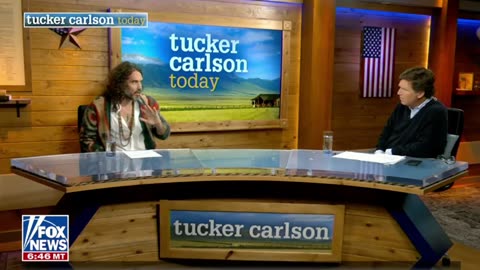 Russell Brand tells Tucker Carlson: "I need God or I cannot cope in this world."