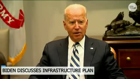 President Biden hosts bi-partisan meeting to discuss infrastructure plan
