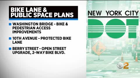 New York City plans to expand bike lanes