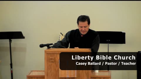 Liberty Bible Church / Love and Humility : How to deal with your own Heart / Luke 17:1-6