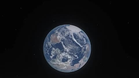 Earth and the moon