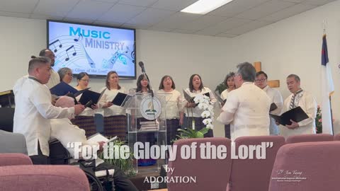 For the Glory of the Lord