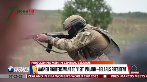 Wagner fighters want to 'visit' Poland –Belarus president