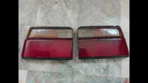 How to restore old tail lights into a brand new tail lights