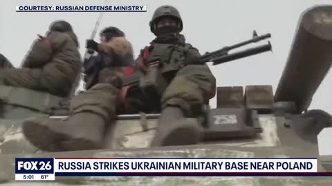 Russia-Ukraine war- Russian airstrike hits base in western Ukraine, kills 35