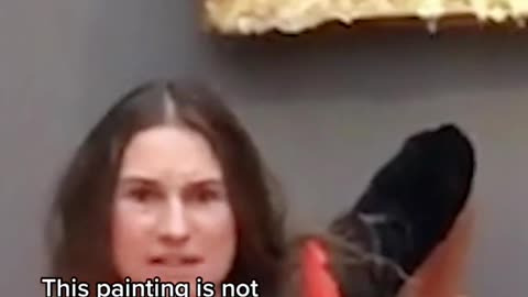 Climate Activists Throw Mashed Potato At $ 110 Million Monet Painting