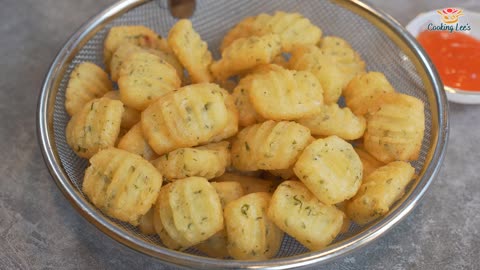 Crispy French Fries ! Bubble Potato Chips ! Potato Recipes