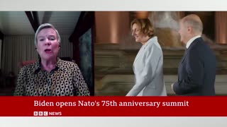 Joe Biden defends Nato as he promises extra defences for Ukraine | BBC News