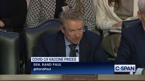 Sen. Rand Paul to Moderna CEO Stéphane Bancel: "I also spoke with your president just last week and he readily acknowledged, in private, that yes there is an increased risk of myocarditis. The fact that you can’t say it in public is quite disturbi