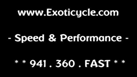 Exoticycle Motorsports - Promo Video - Speed and Performance