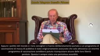 L’ULTIMO VIDEO DI VERNON COLEMAN (laurea in medicina, dottore in Scienza) - “ECCO COSA DICE SULLA PANDEMIA, SUI VACCINI E SUL GRANDE RESET!!”😇💖🙏