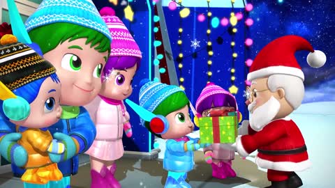 CocomelonTV - Christmas Is Coming Kids Learning ABCs and 123s KiiYii Nursery Rhymes & Kids Songs