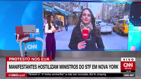 Lewandowski e Gilmar Mendes criticam ataques que sofreram em Nova York | CNN 360°