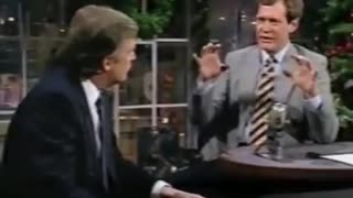Donald Trump on David Letterman, 1987