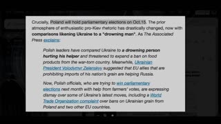 The Dam Is Breaking -- Poland (The Biggest Backer of 'Project Ukraine') Will No Longer Arm Ukraine