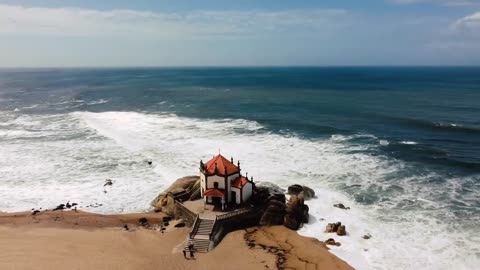 beautifully view drone Portugal