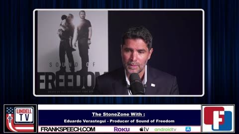 Sound of Freedom Producer/Actor Eduardo Verástegui Joins Roger Stone in The StoneZONE